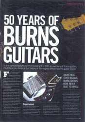 50 Years of Burns Guitars