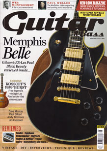 Cover to Guitar & Bass Magazine August 2015